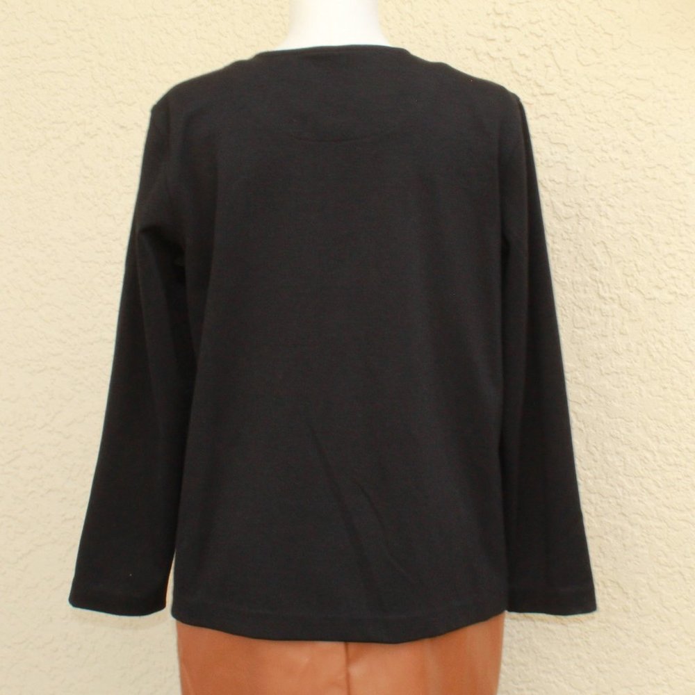 Van Heusen Black Button Down Jacket - image 2